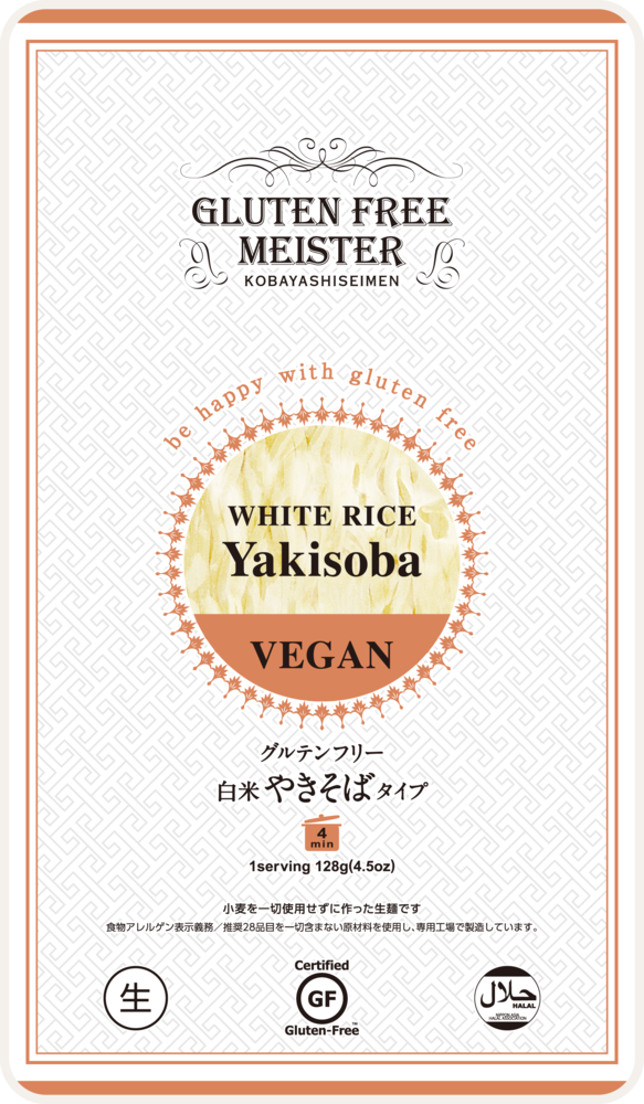 Kobayashi Gluten-Free Yakisoba Noodles (Made from White Rice)のイメージ