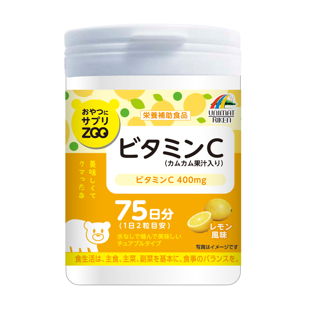 UNIMAT RIKEN snack supplicant ZOO - Vitamin Cのイメージ